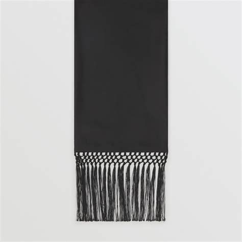 fringe scarf burberry|burberry silk scarf.